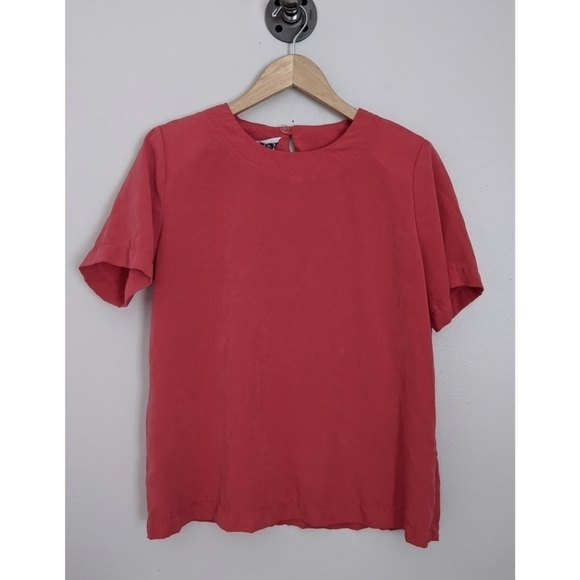 Vintage Saint Germain Short Sleeve 80's Top - Picture 1 of 9